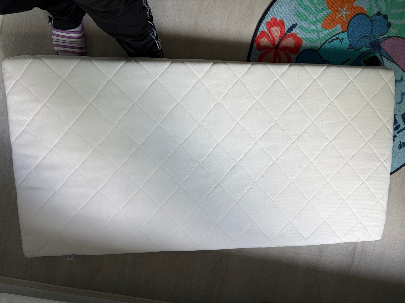 Peutermatras incl extra matrashoes!, Ophalen, Zo goed als nieuw, Eenpersoons