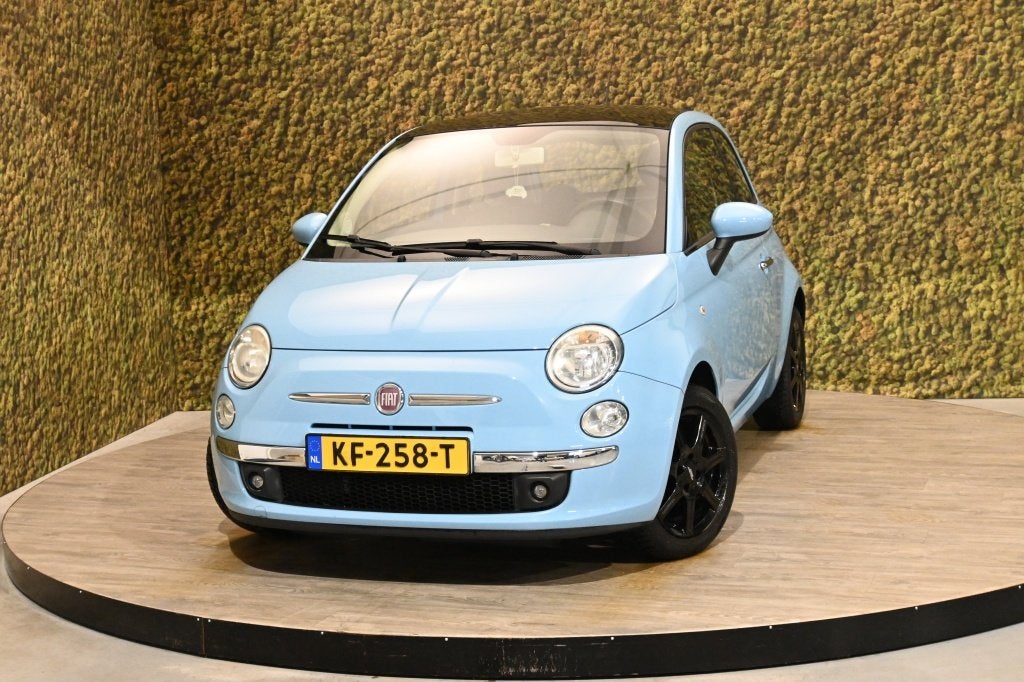 Fiat 500 1.2 Lounge | Climate cntrl. | Airco (bj 2012), Voorwielaandrijving, Stof, Gebruikt, 1242 cc