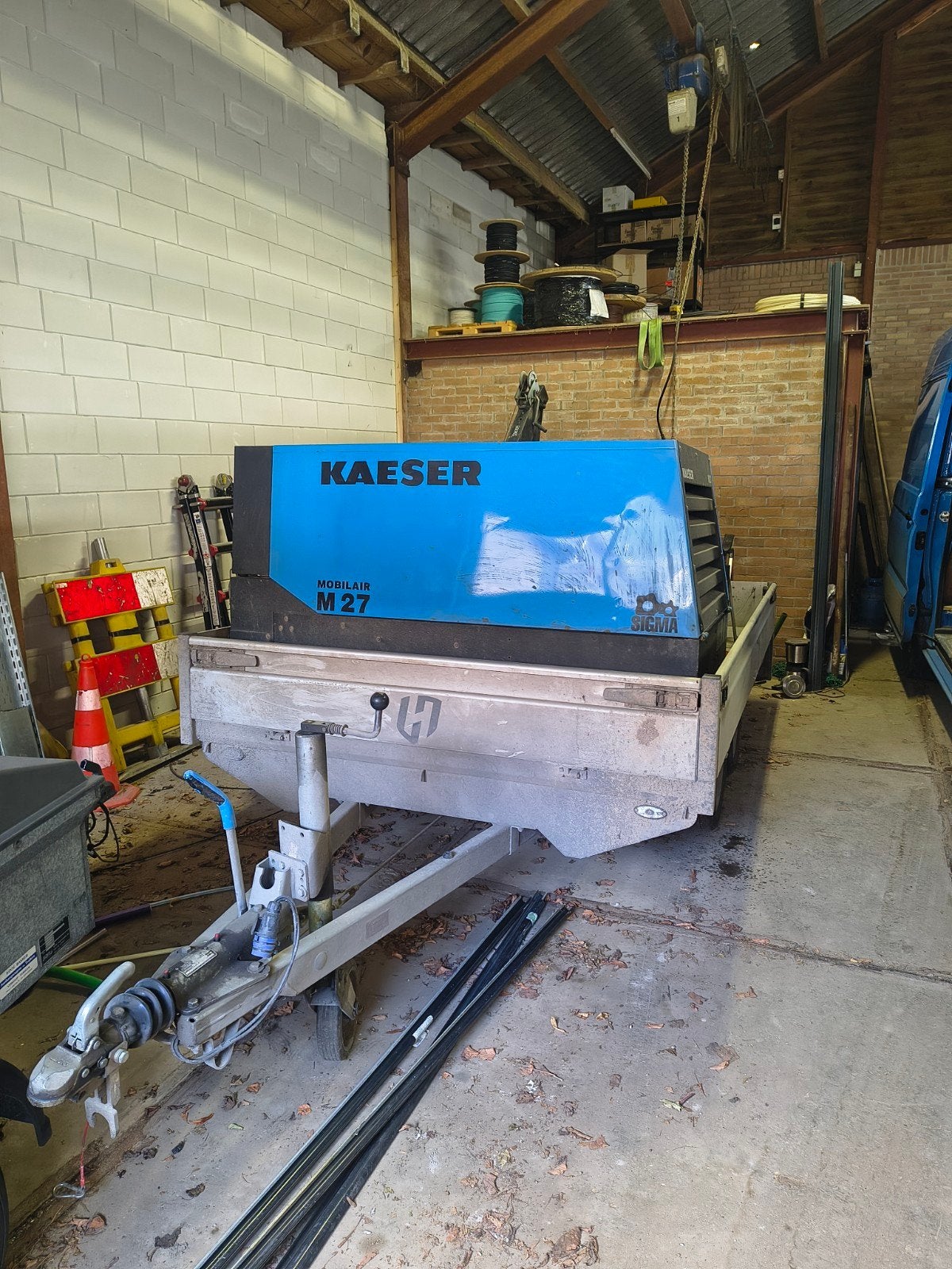 keaser M27 compressor, Ophalen, Mobiel, Gebruikt, 10 bar of meer