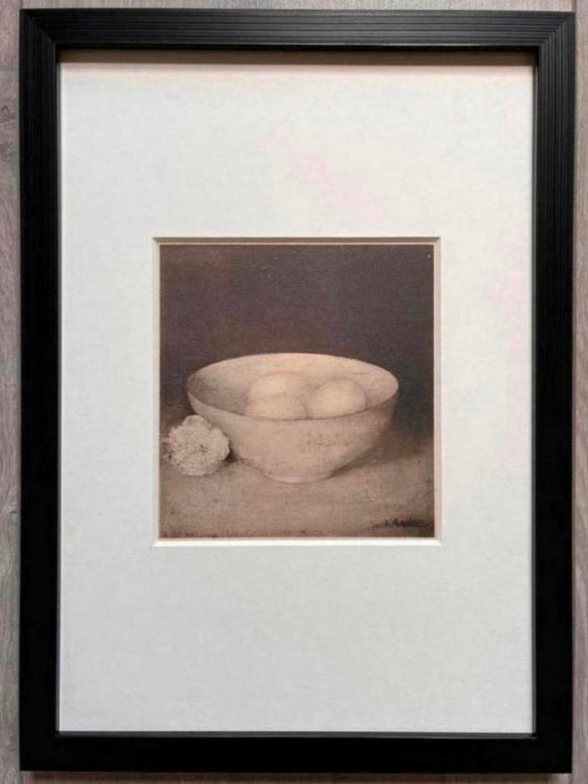 Jan Mankes 1889-1920 / Heliogravure Kom met Eitjes 1923, Antiek en Kunst, 23 cm, Ophalen of Verzenden, Gravure, Origineel