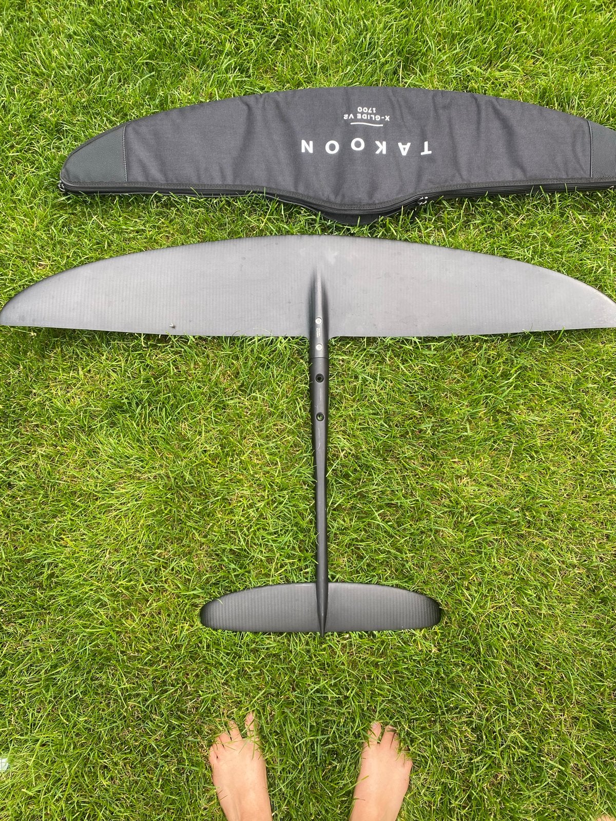 Takoon X-Glide V2 1700 wingfoil met cover/hoes, Ophalen, Gebruikt, Wingsurf-hydrofoil