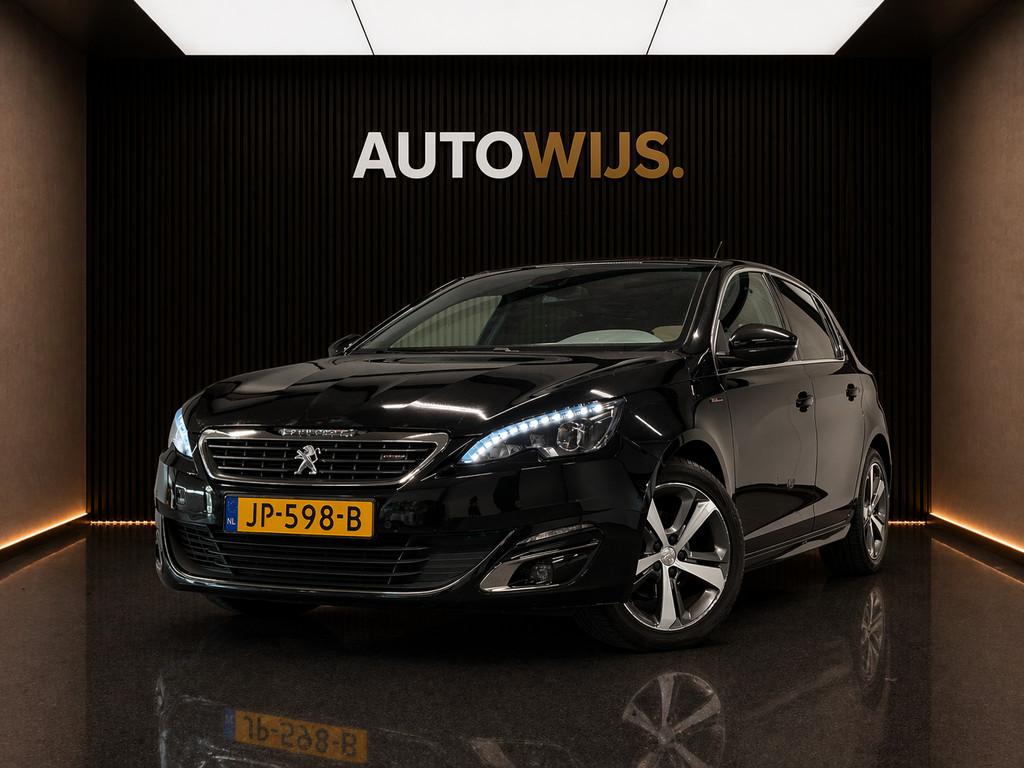 Peugeot 308 1.2 PureTech GT-line|131PK|94DKM|LED|CLIMA, Auto's, Voorwielaandrijving, Stof, Gebruikt, Origineel Nederlands