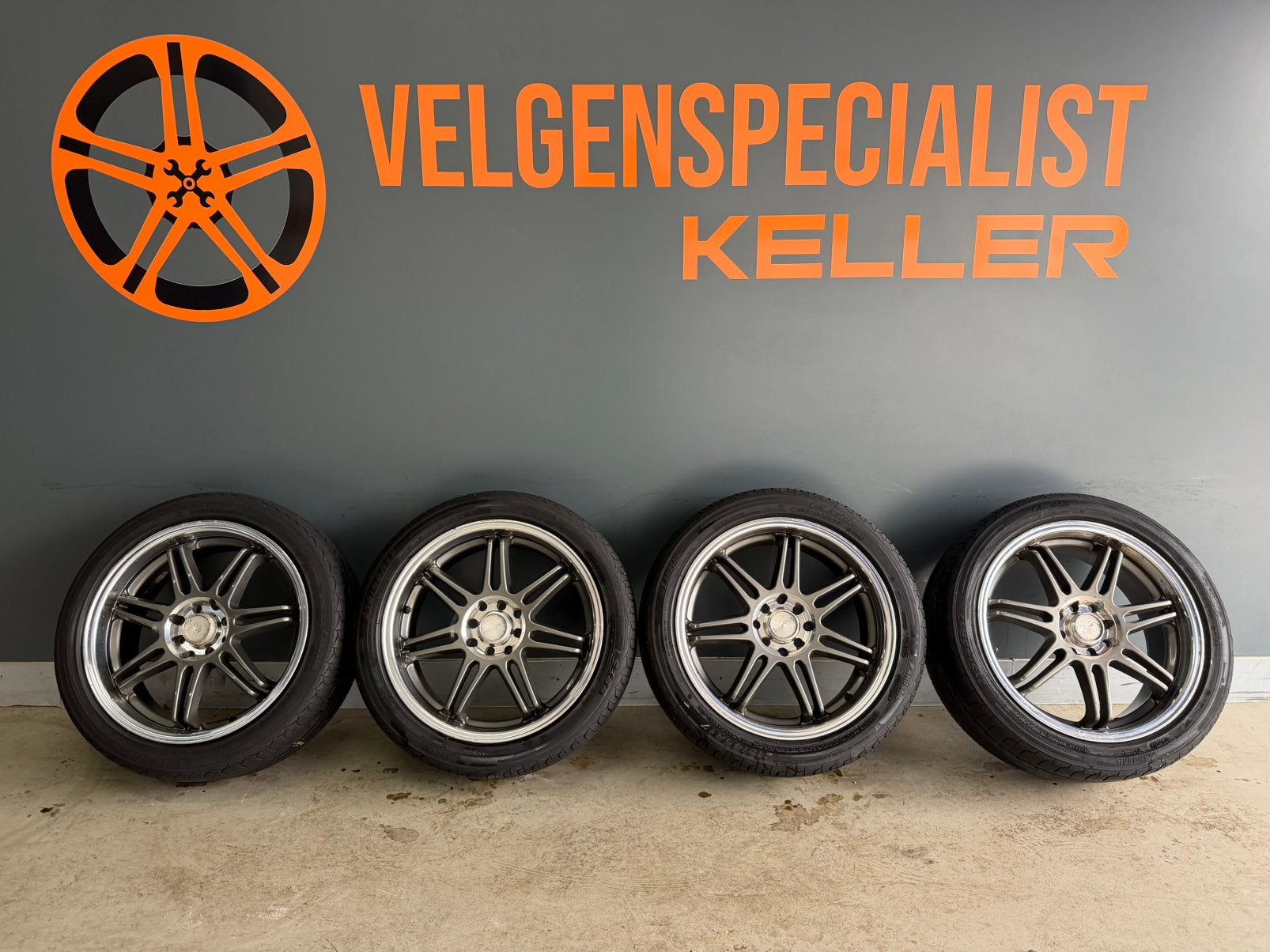 Lenso 17 inch originele velgen Multisteek 4x100 4x108, Auto-onderdelen, Ophalen of Verzenden, 17 inch, Zomerbanden, Banden en Velgen