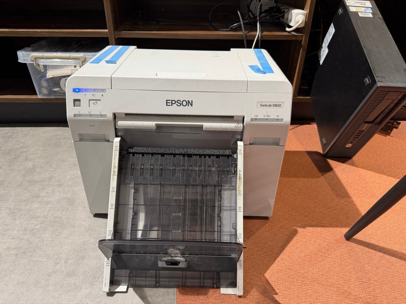 Epson SureLab D800 Fotoprinter - Zo goed als nieuw, Computers en Software, Printers, Fotoprinter, Inkjetprinter, Kleur printen
