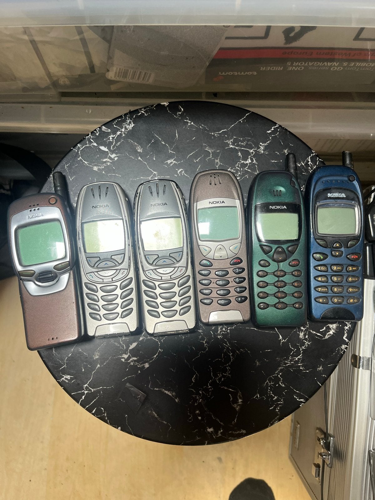 Nokia  2 stuks 6310i.1.7310 telefoons - Werken, accu minder, Telecommunicatie, Gebruikt, Ophalen of Verzenden, Minder dan 3 megapixel