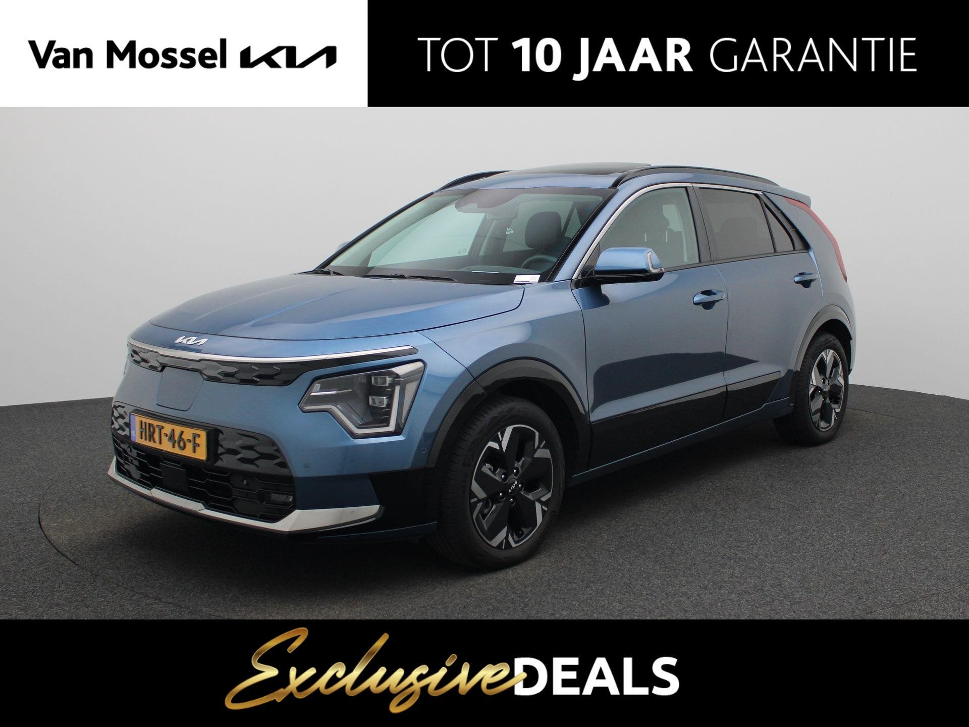 Kia Niro EV Plus Advanced 64.8 kWh | Stoel & Stuur verwarmin, Auto's, 750 kg, Origineel Nederlands, 420 min, 204 pk
