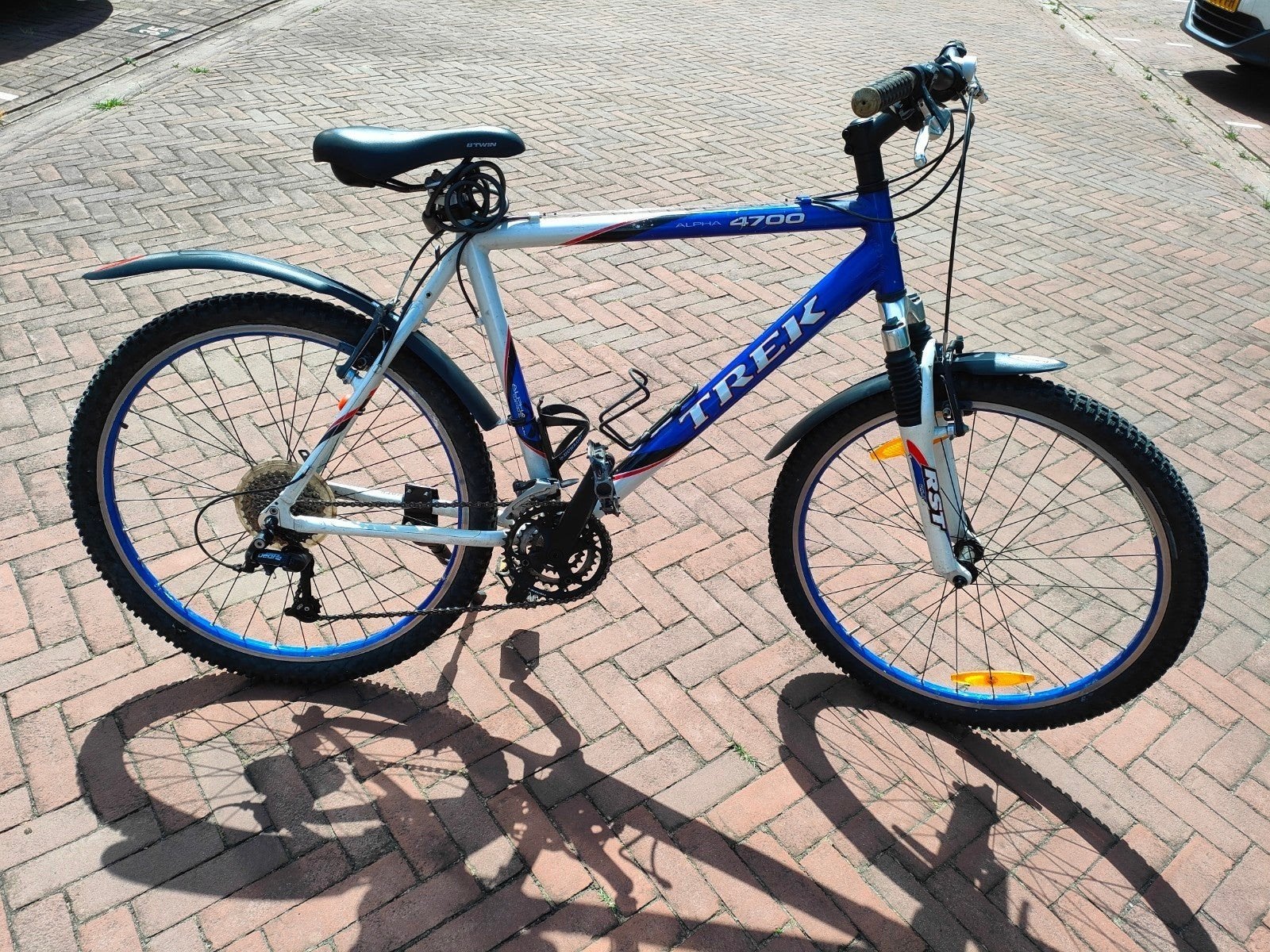 Trek mountainbike 26 inch met 27 speed en ATB, Fietsen en Brommers, Fietsen | Mountainbikes en ATB, Ophalen, Heren, 49 tot 53 cm