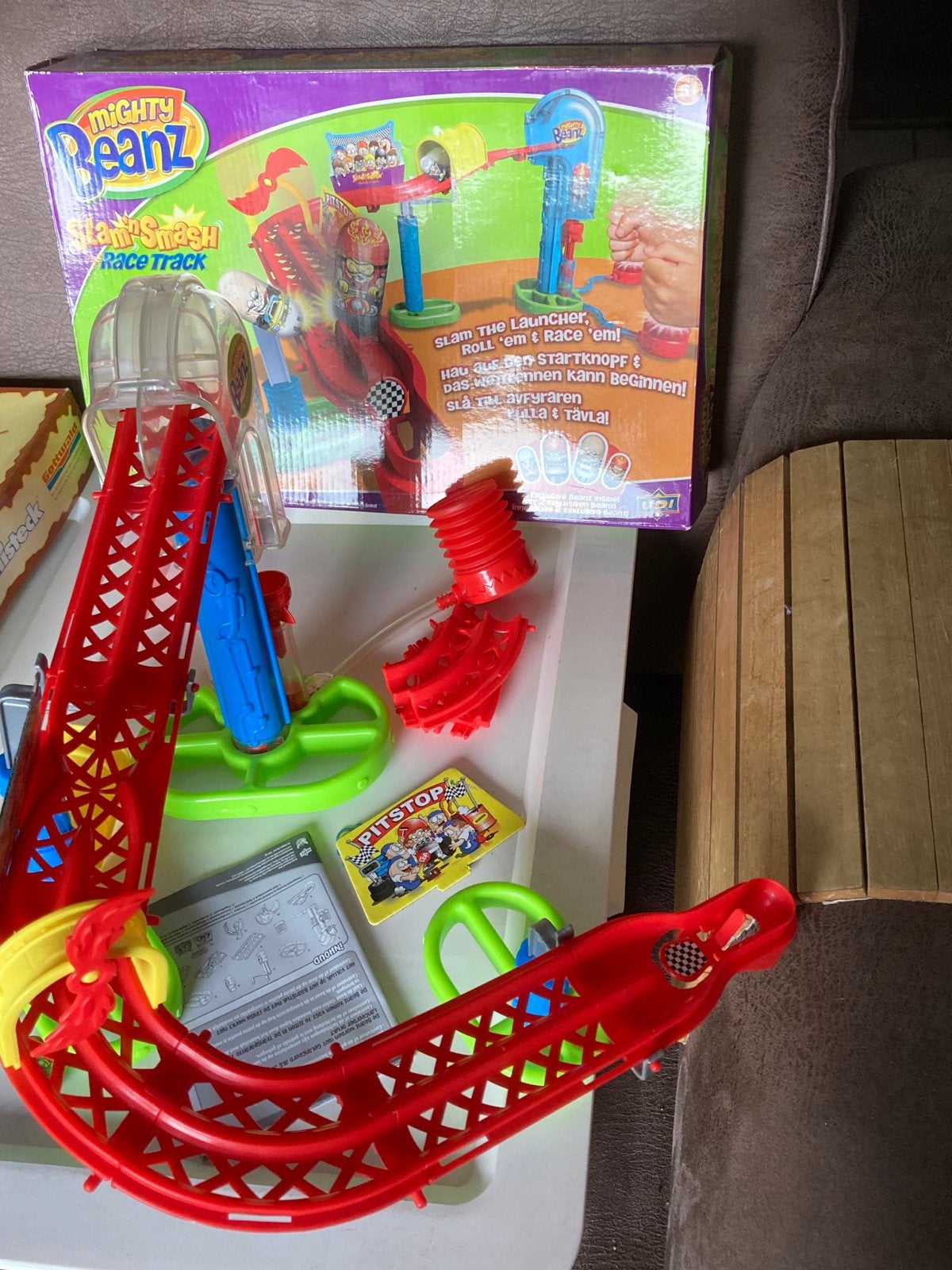 Mighty Beanz Slam Smash Race Track - Complete Set, Zelf te bouwen, Handmatig, Ophalen, Overige merken