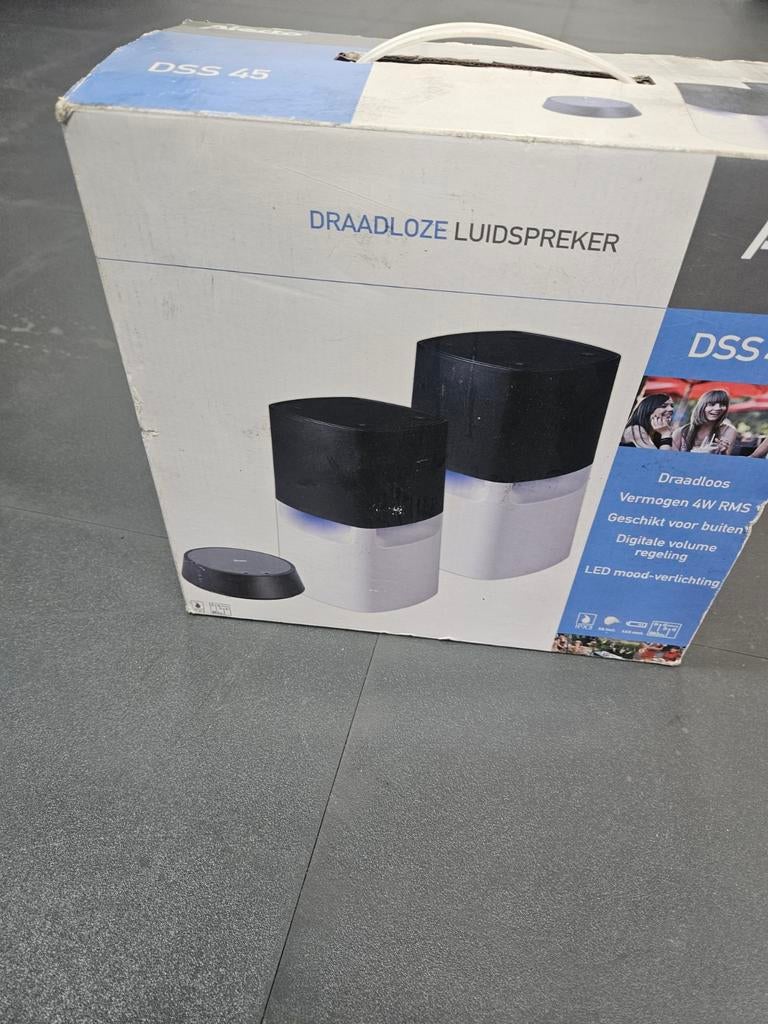 Alecto DSS 65 Draadloze Luidsprekerset, Overige merken, Gebruikt, Ophalen of Verzenden, Minder dan 60 watt