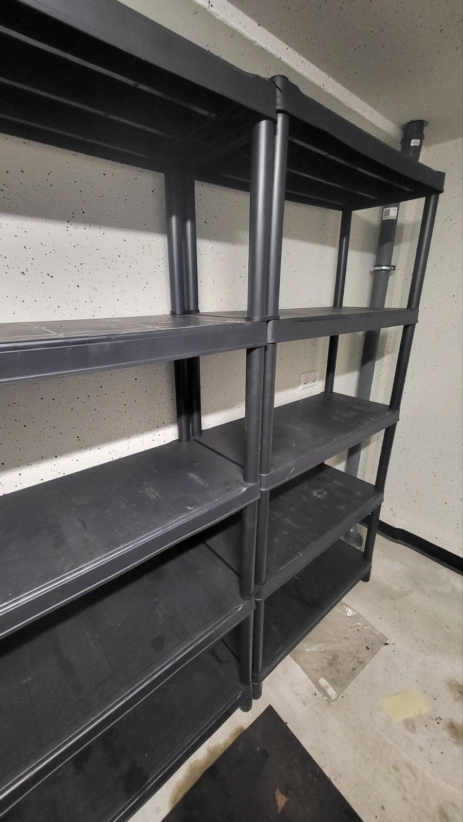 Stevige kunststof stellingkast - ideaal voor opslag, Huis en Inrichting, Ophalen of Verzenden, Gebruikt