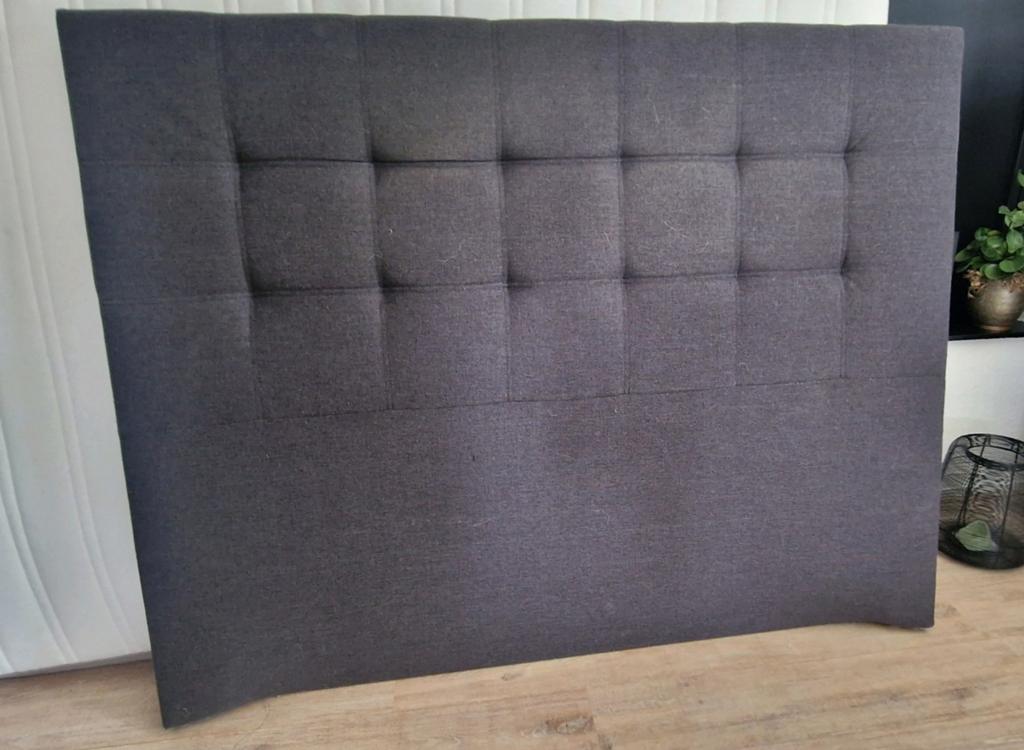 Bed Hoofdbord 160x130, Ophalen, Tweepersoons, 190 cm of minder, Zo goed als nieuw