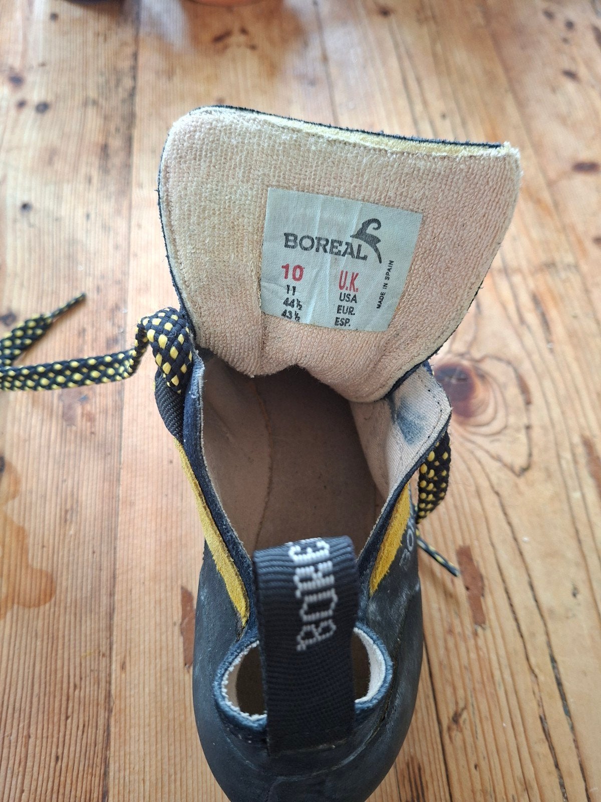 Boreal klimschoenen - Vintage suède - UK10/EU44.5, Ophalen of Verzenden, Zo goed als nieuw
