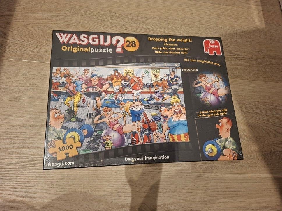 WASGIJ? 18, 28 & 29, Ophalen of Verzenden, 500 t/m 1500 stukjes, Zo goed als nieuw, Legpuzzel