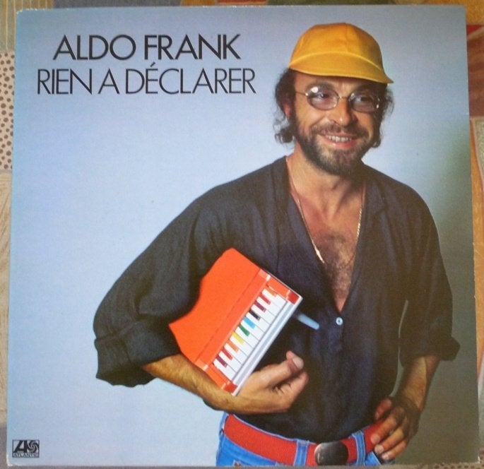 Aldo Frank - Rien A Declarer, LP, Gebruikt, Overige formaten, Ophalen of Verzenden