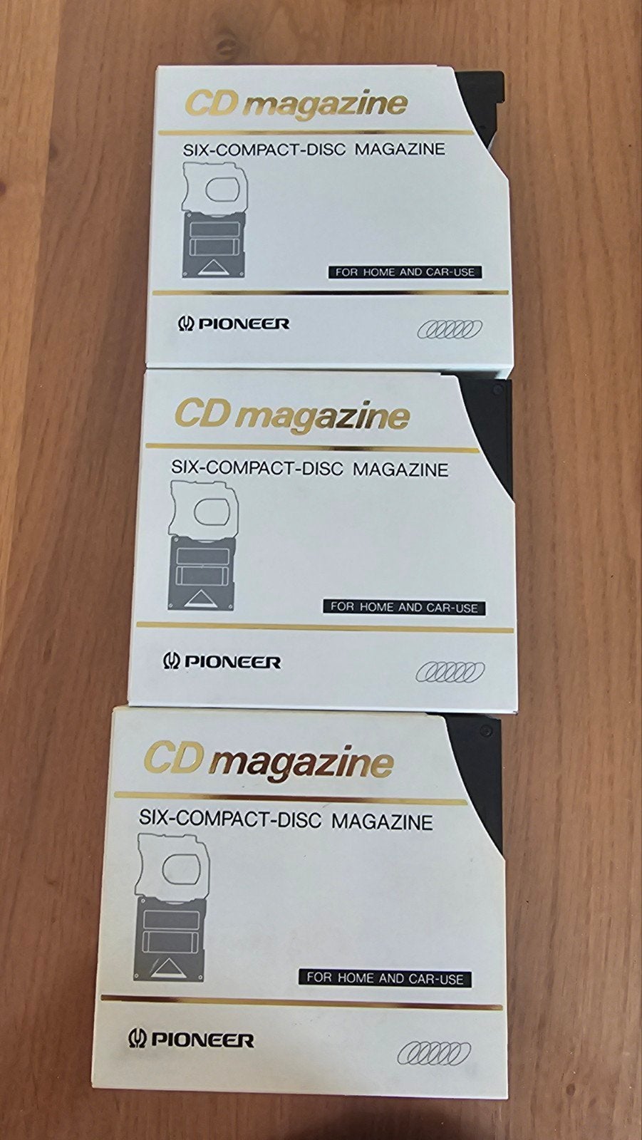Pioneer CD Magazine - 3 stuks (6-CD wisselaar), Audio, Tv en Foto, Cd-spelers, Ophalen of Verzenden, Gebruikt, Pioneer, Wisselaar