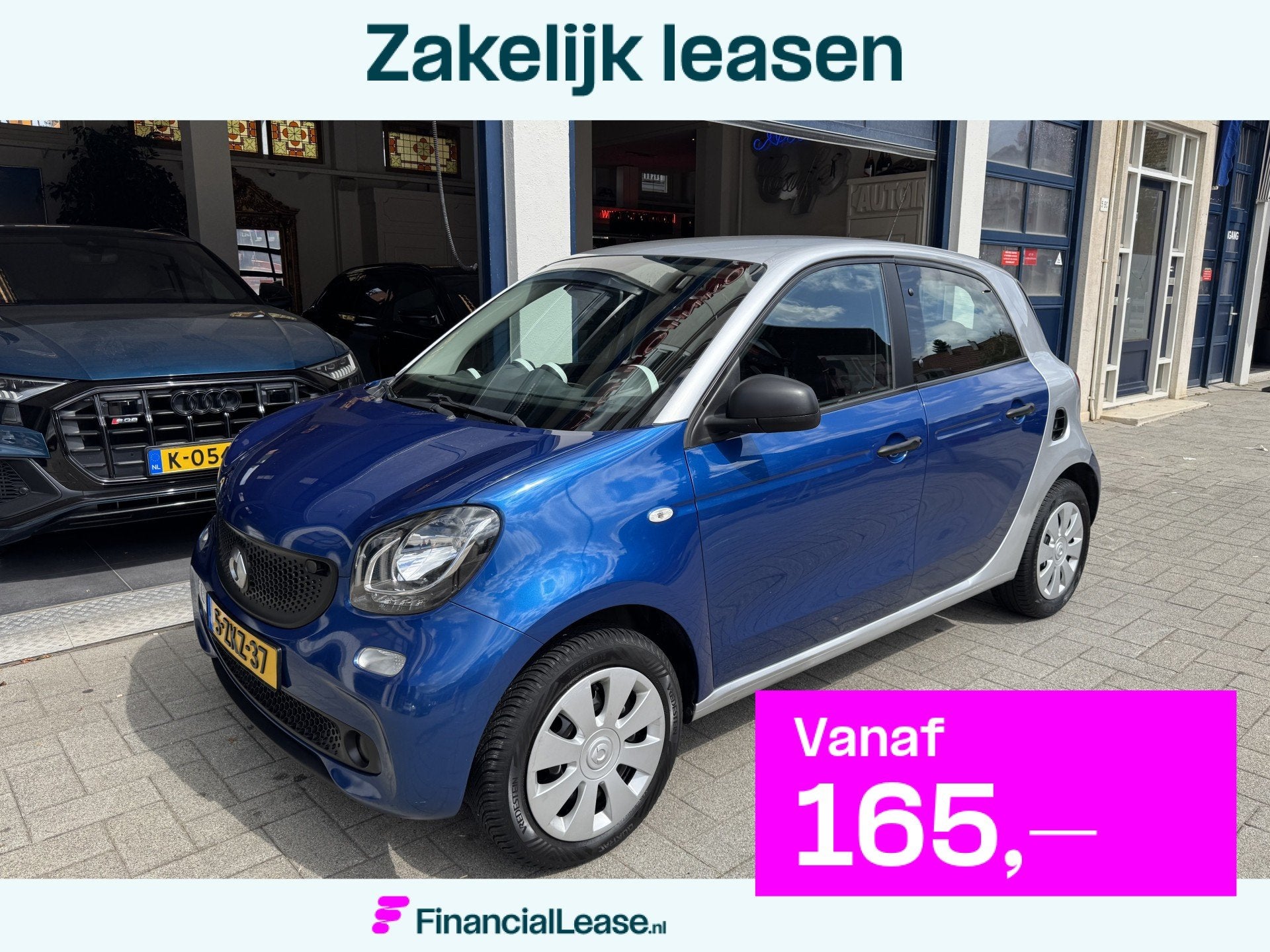 smart Forfour 1.0 Essential Edition NL AUTO., Achterwielaandrijving, Gebruikt, Start-stop-systeem, Origineel Nederlands