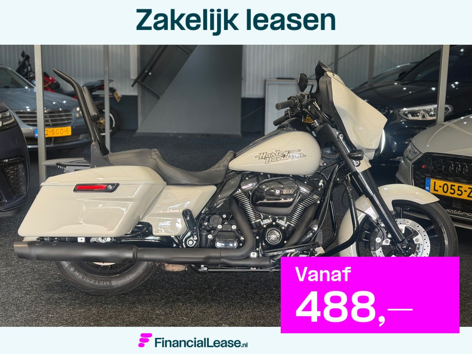 Harley Davidson Tour 107 FLHXS Street Glide Special Apple Ca, Motoren, 1746 cc, ABS, Meer dan 35 kW, Toermotor