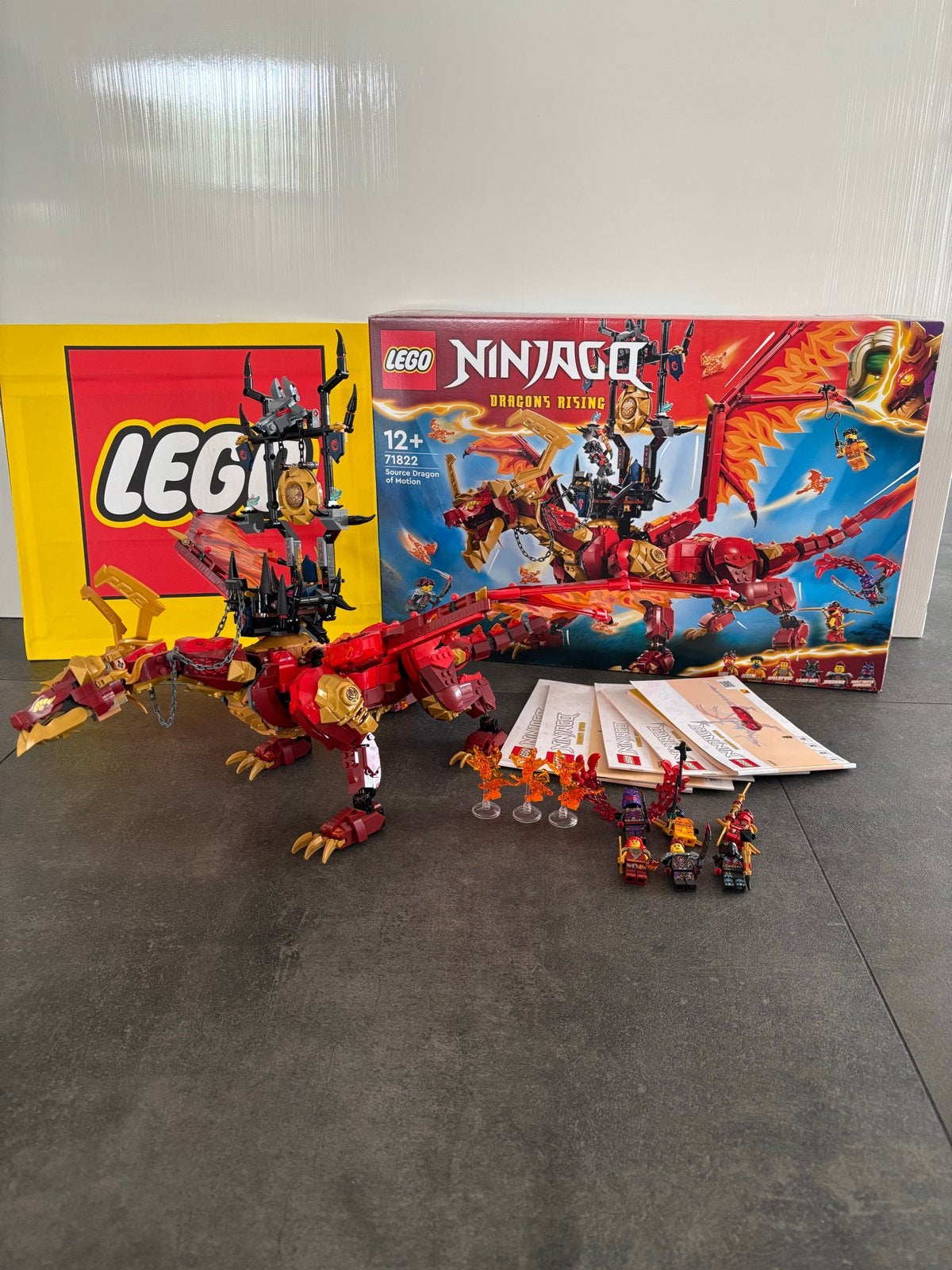 LEGO Ninjago 71822 Bron Draak van Beweging, Kinderen en Baby's, Speelgoed | Duplo en Lego, Lego, Ophalen of Verzenden, Zo goed als nieuw