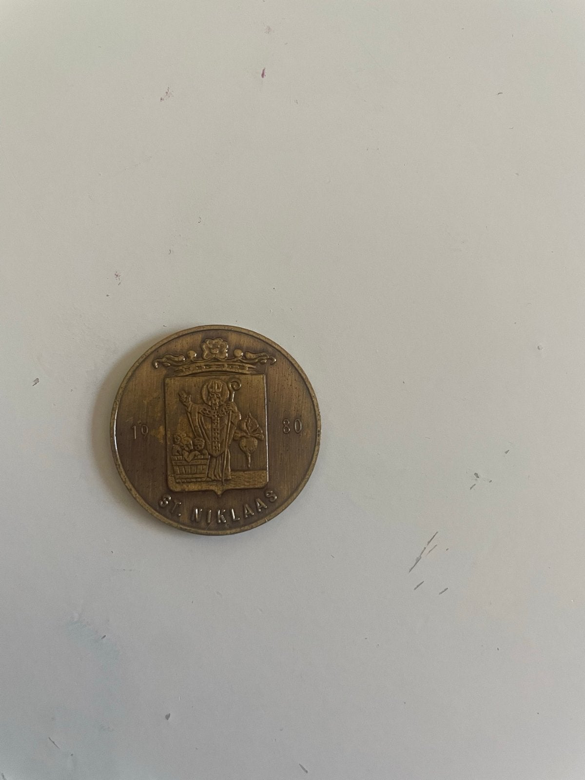 Set van 2 Belgische Verzamelpenningen, Postzegels en Munten, Ophalen of Verzenden, Brons, Buitenland