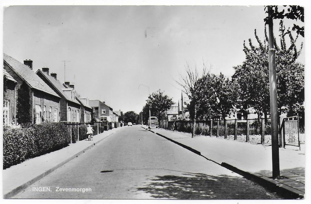 Ingen Zevenmorgen Ansichtkaart Uit 1971 ( B7299 ), Ophalen of Verzenden, 1960 tot 1980, Gelopen