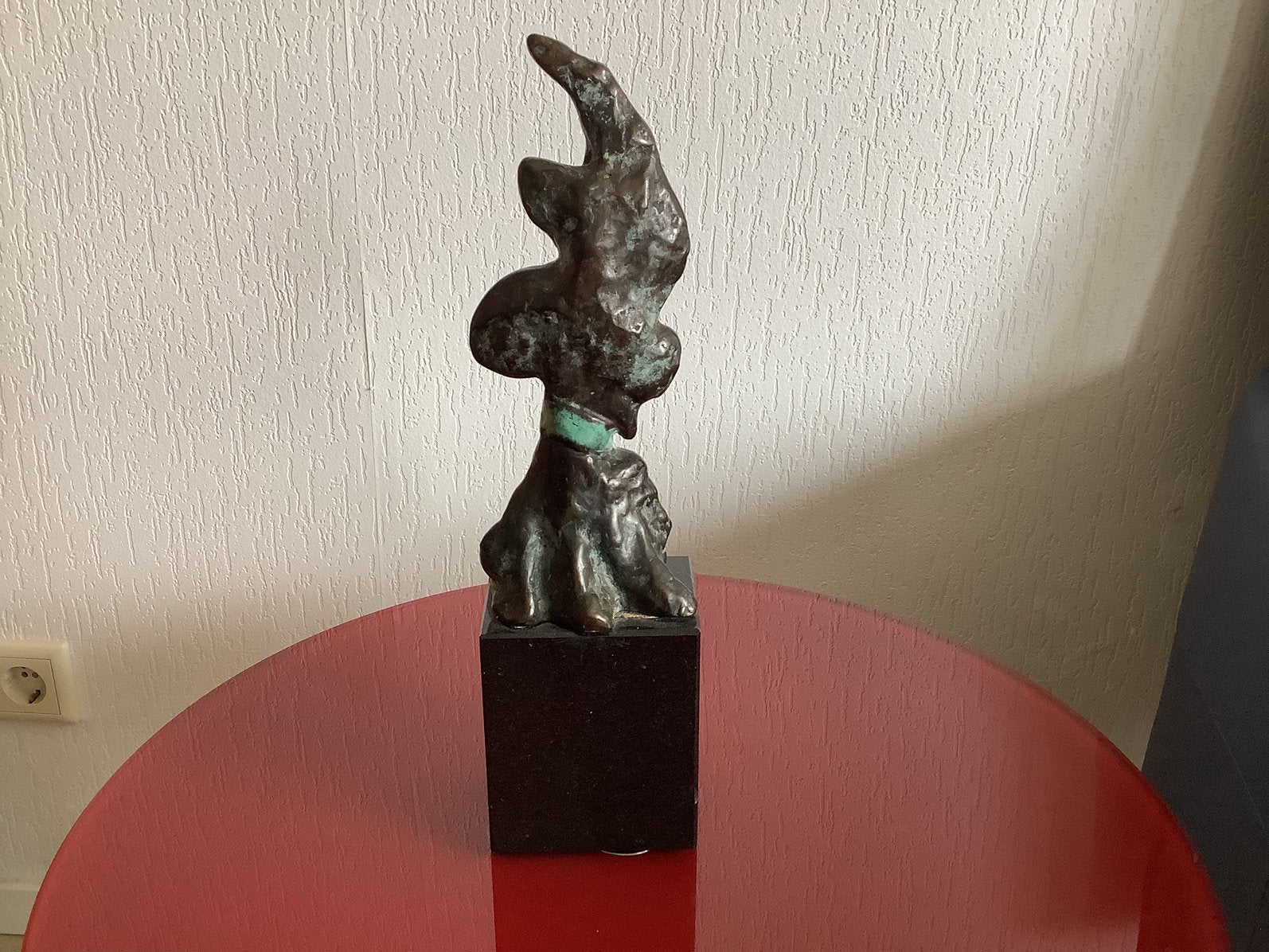 Bronzen beeld 22cm Provincie Limnurg, Ophalen, Brons