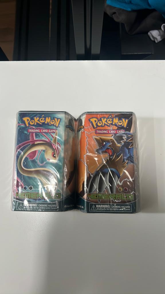 Pokemon Ex Emerald HYDROBLOOM & WILDFIRE Theme Decks, SEALED, Ophalen of Verzenden, Zo goed als nieuw, Speeldeck