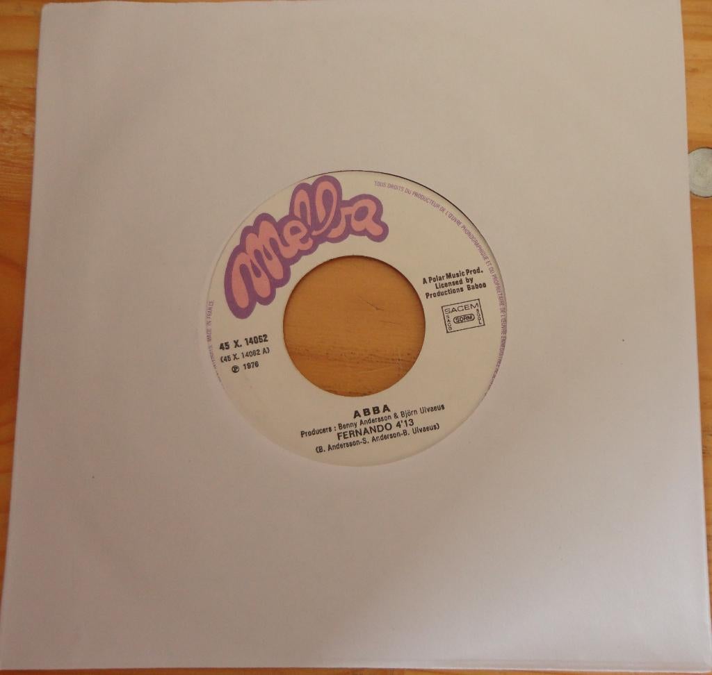 ABBA > Fernando, Cd's en Dvd's, Vinyl Singles, Gebruikt, 7 inch, Single, Ophalen of Verzenden