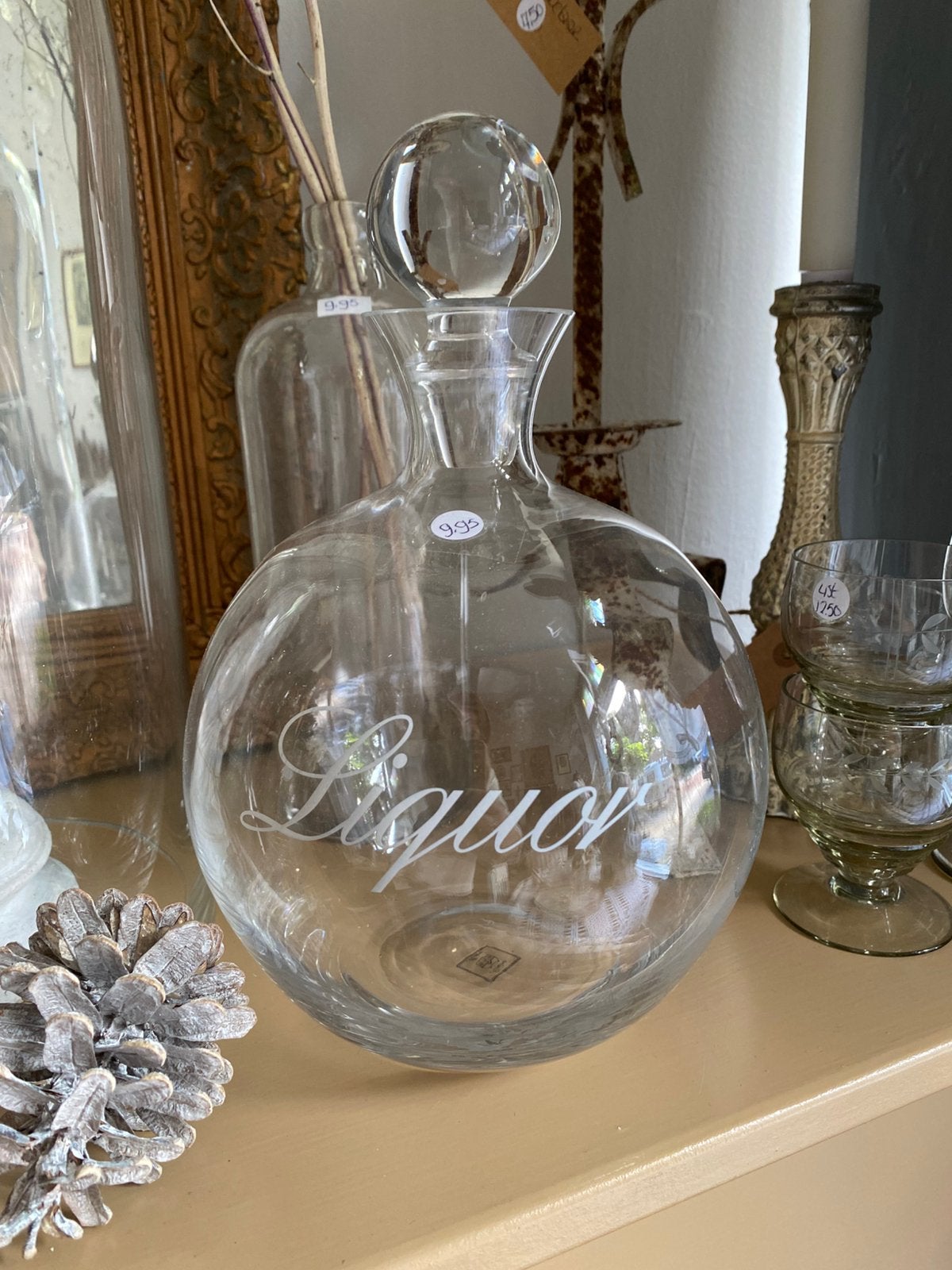 Leuke Likeur Karaf van Riviera Maison, Liquor, Glas, Ophalen