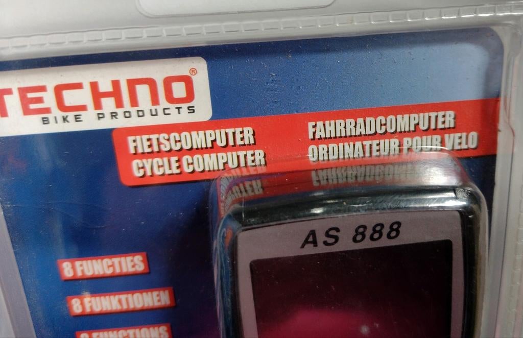 nieuwe fietscomputer Techno AS 888, Ophalen of Verzenden, Nieuw