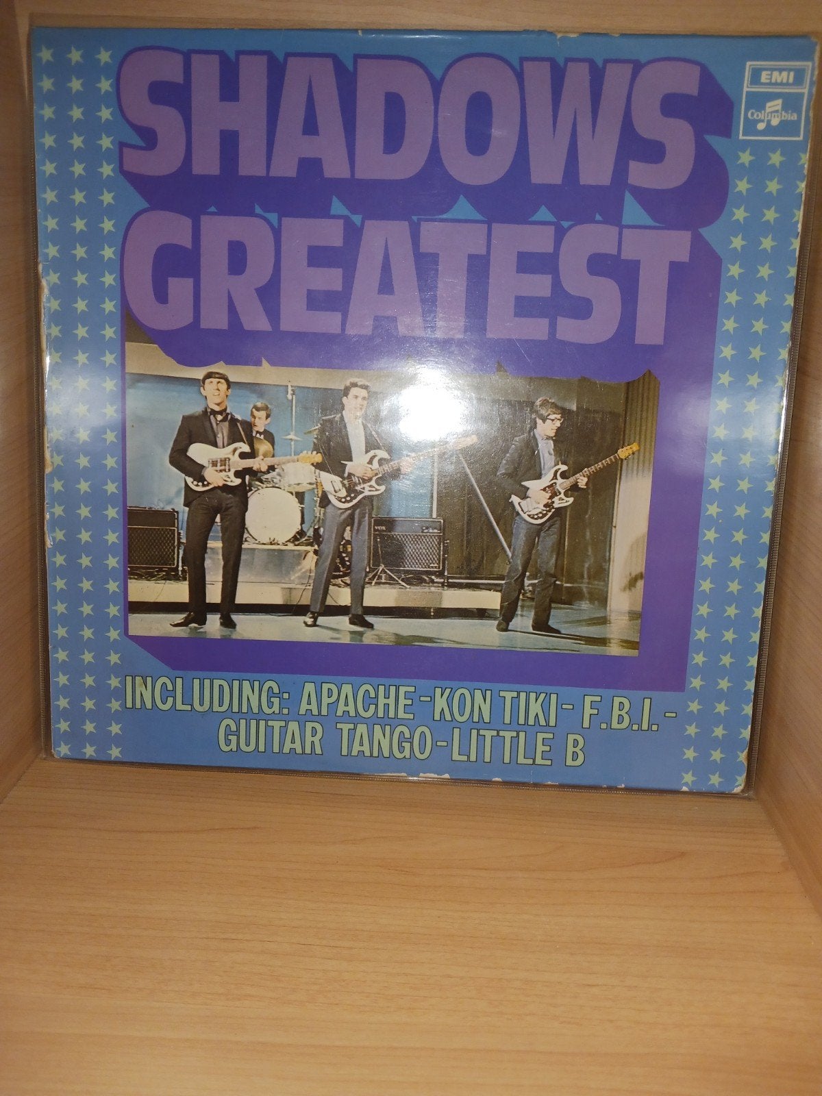 The Shadows Greatest LP - Inclusief Apache & Kon Tiki, Cd's en Dvd's, Vinyl | Pop, Gebruikt, Ophalen of Verzenden, Complilatie