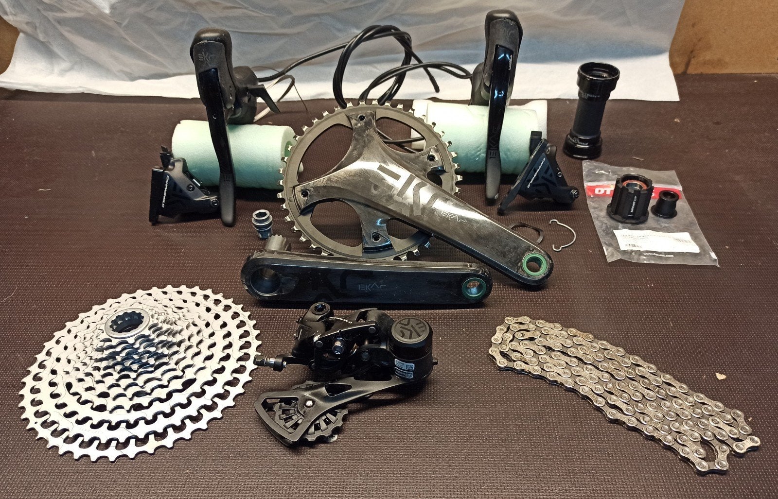 Campagnolo Ekar gravel groepset, Ophalen, Campagnolo, Zo goed als nieuw, Gravelbike