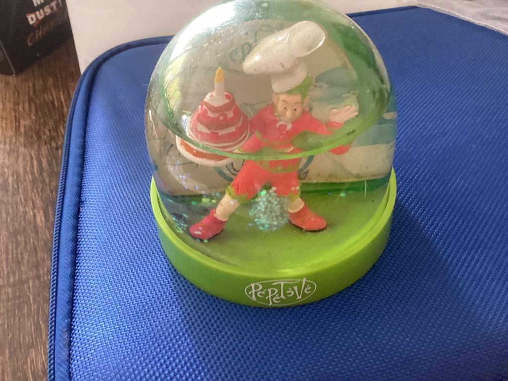 Orry ..Pepeteve Sneeuwbal hoog 9 cm, Ophalen of Verzenden, Zo goed als nieuw