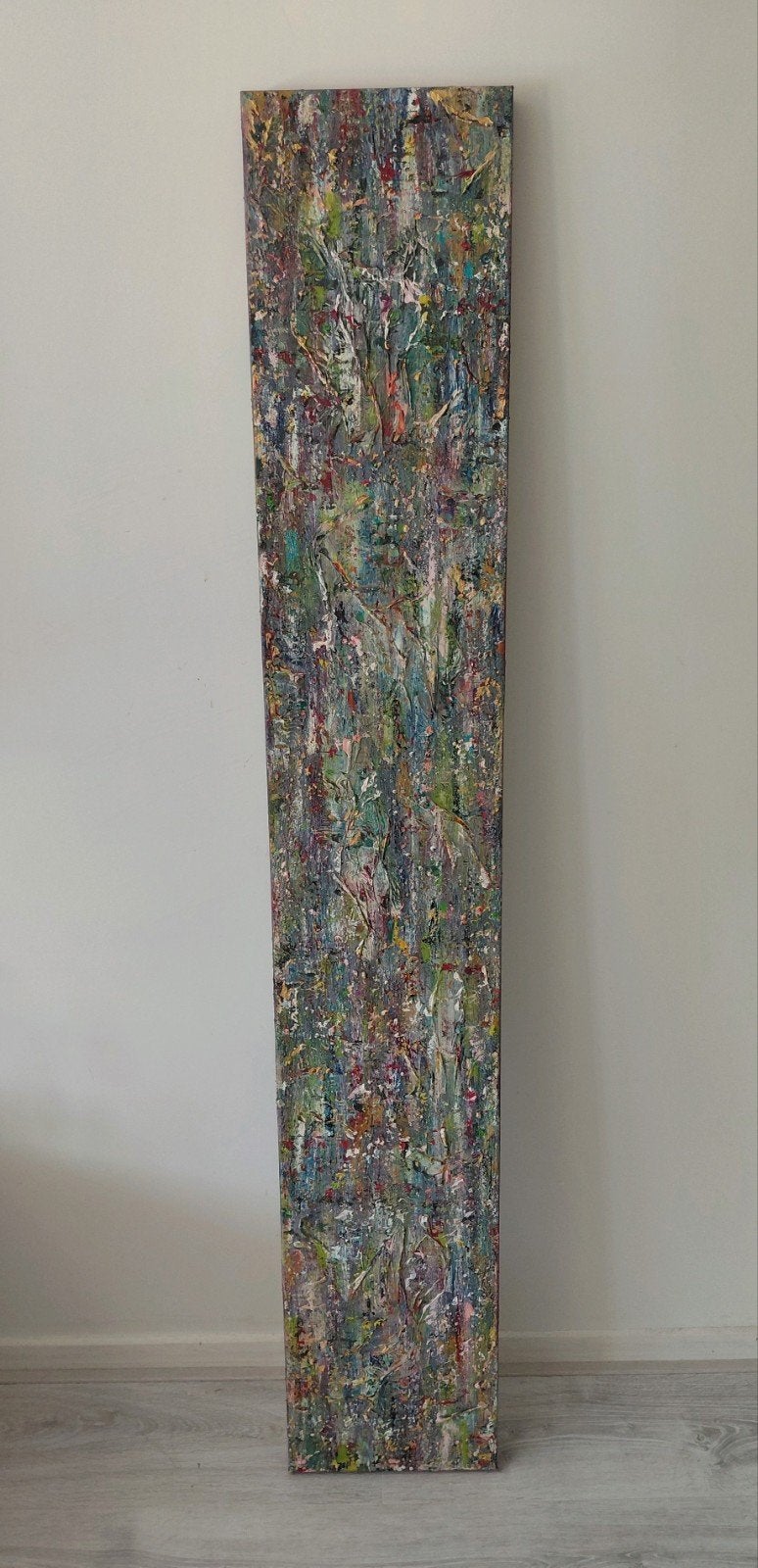 Abstract schilderij, Ophalen, Zo goed als nieuw, Schilderij, 100 tot 125 cm