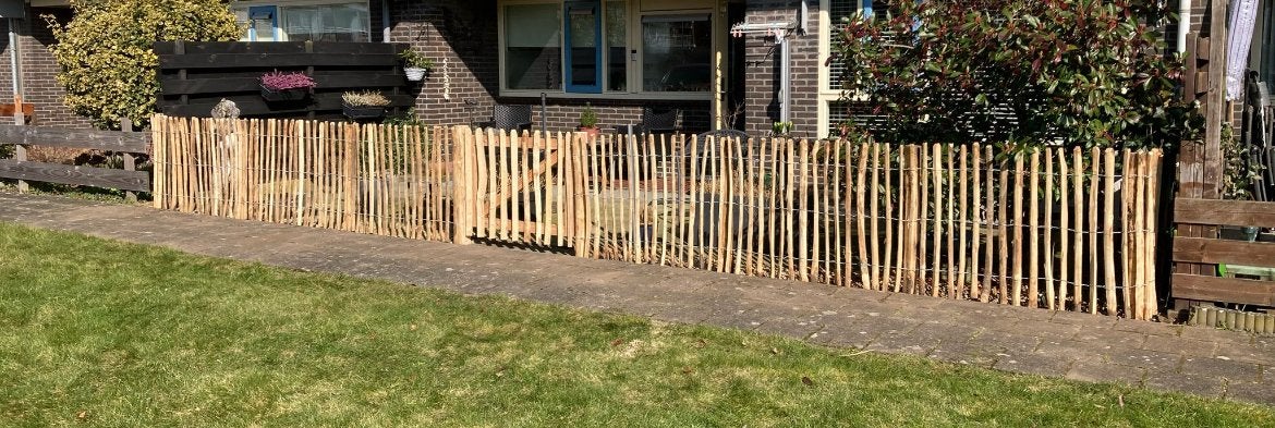 Poortje engels hekwerk tuinhek oprit tuinpad hout nostalgie, Met poort, Gerard Krale, Nieuw, Ophalen of Verzenden