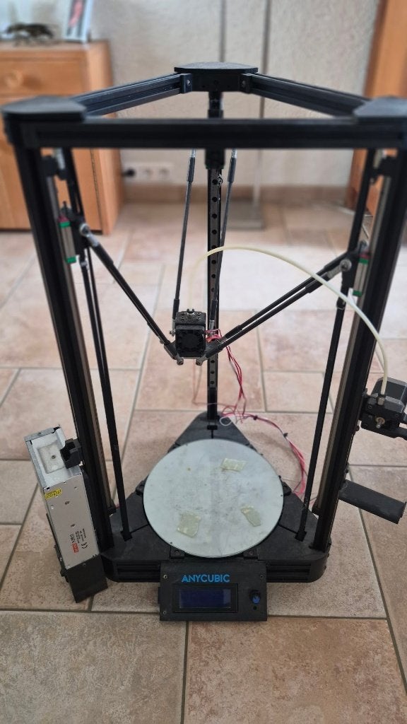 3d printer Anycubic Delta Rostock 3D-printer, Computers en Software, 3D Printers, Ophalen of Verzenden, Niet werkend, Filament
