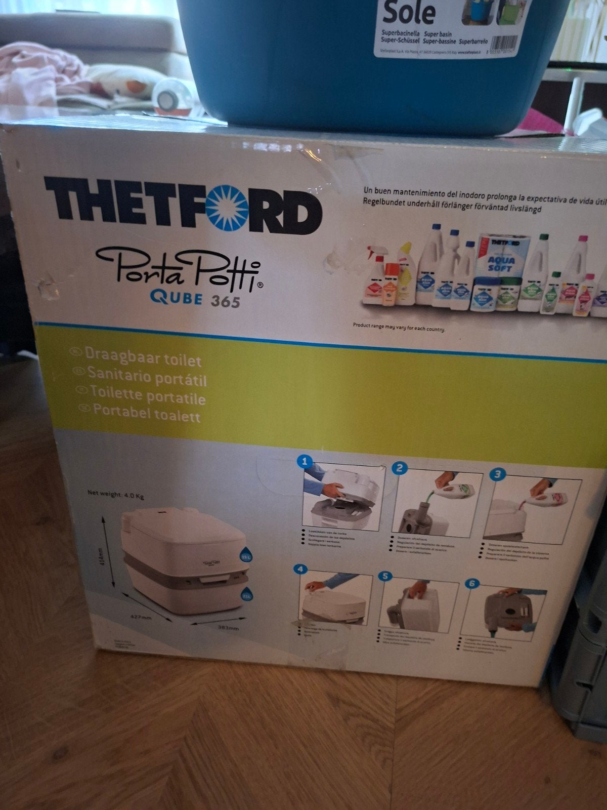 porta potti, Ophalen of Verzenden, Zo goed als nieuw