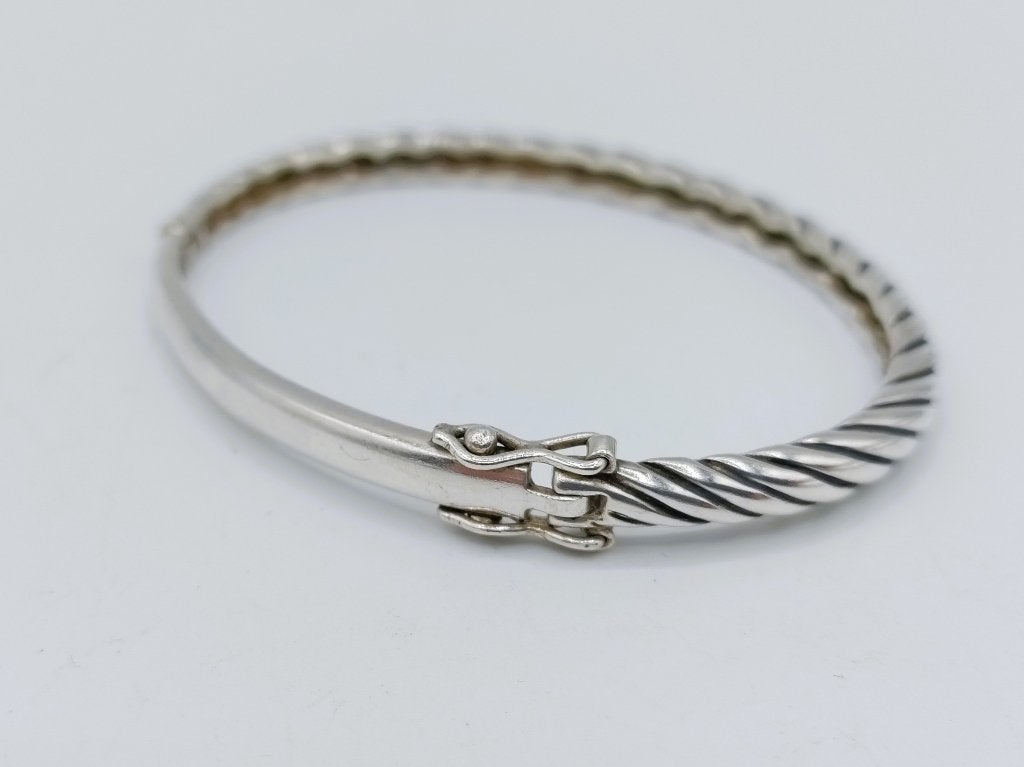 Zilveren getorste armband, 835, Info@zilverwebsite.nl, Verzenden, Zo goed als nieuw, Zilverwebsite.nl