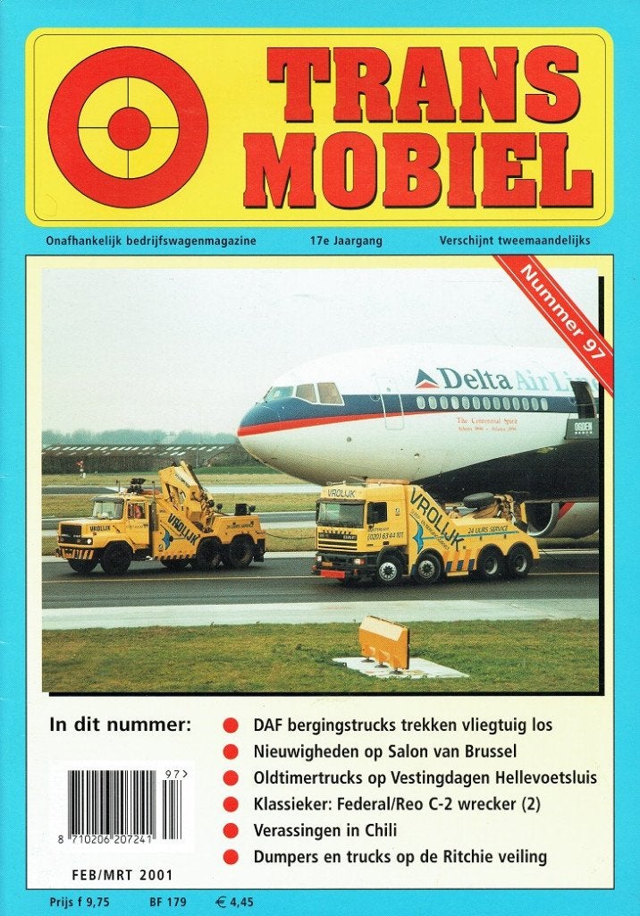 Transmobiel 2001 nr. 97, Boeken, Verzenden, Gelezen, Algemeen