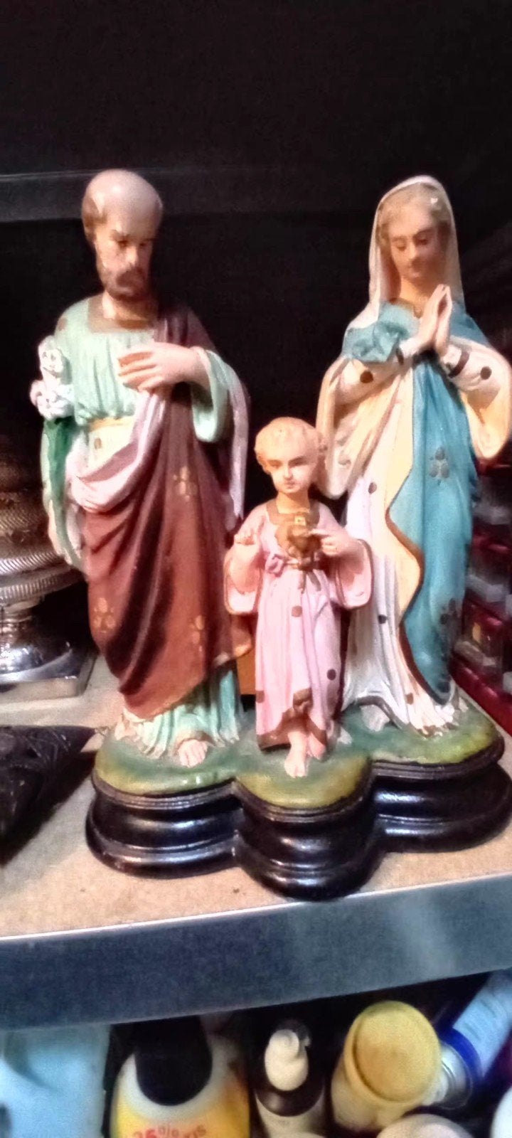 Heilige familie, Ophalen