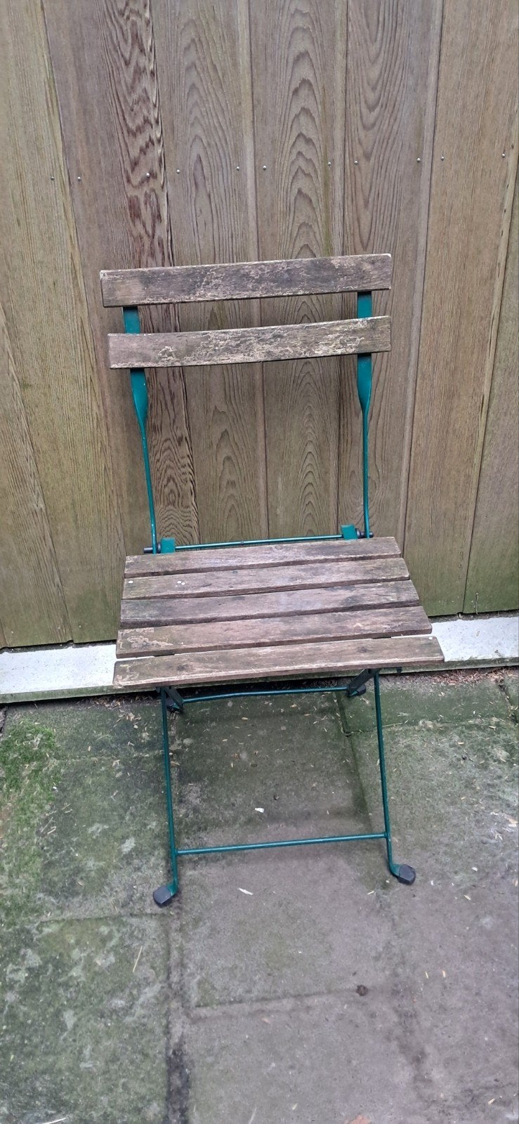 Tuinstoel, Ophalen, Gebruikt, Hout