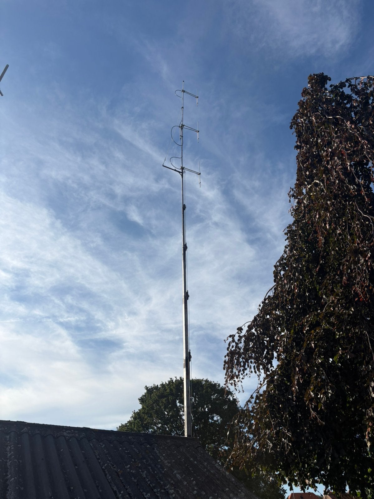 Kokermast 6x3, Ophalen, Zo goed als nieuw, Mast