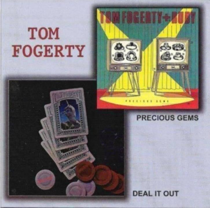 CD: Tom Fogerty ‎(CCR) – Deal It Out + Precious Gems (ZGAN), Cd's en Dvd's, Ophalen of Verzenden, Zo goed als nieuw, Poprock