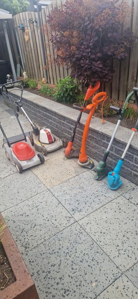 Tuin gereedschap., Tuin en Terras, Bosmaaiers, Ophalen, Gebruikt, Elektrisch