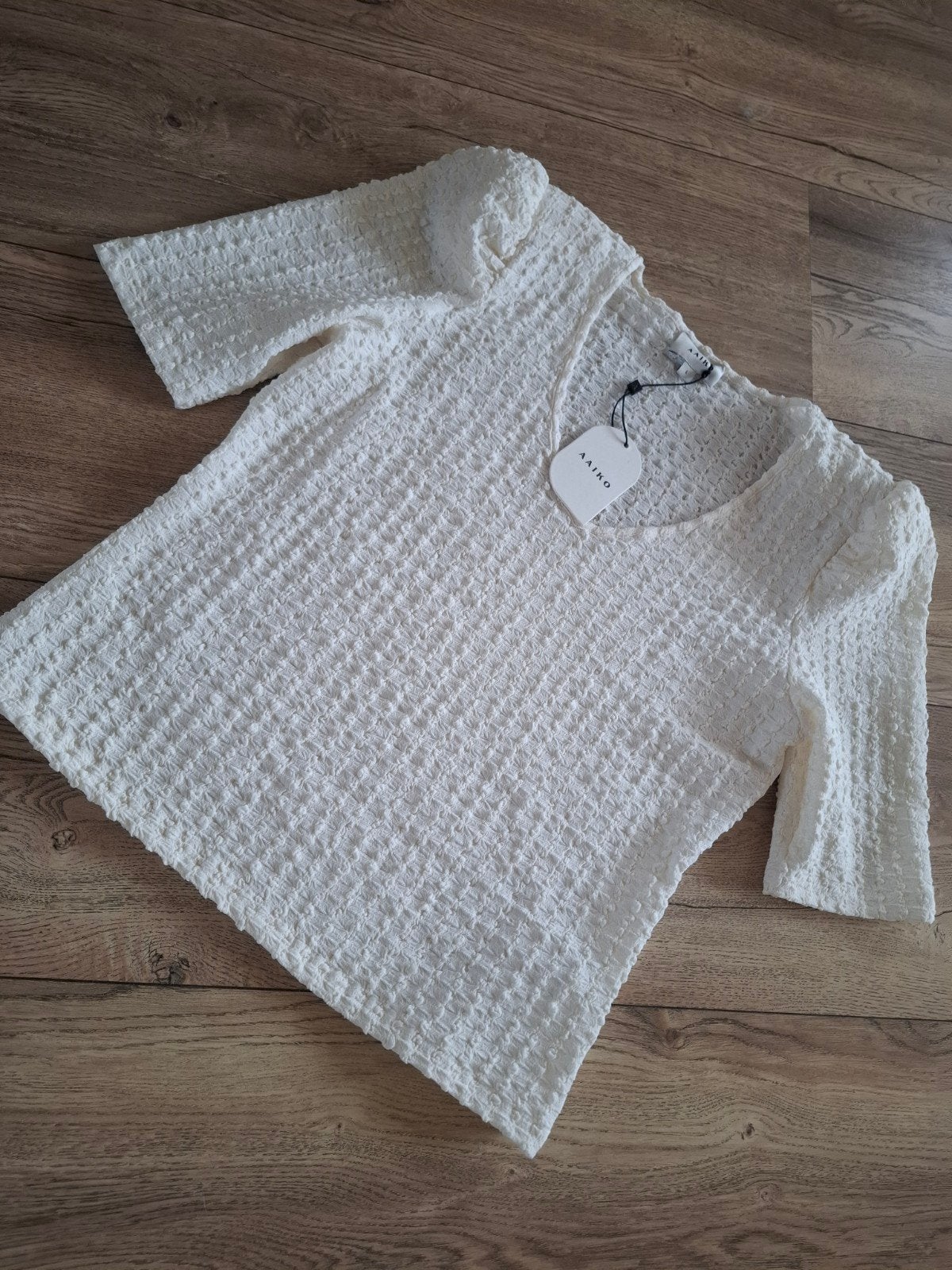 Aaiko top. Truitje. Shirt. Costes. Vanillia. Pieces. L., Ophalen of Verzenden, Zo goed als nieuw