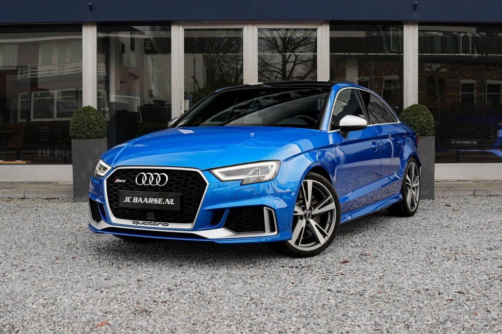 Audi RS3 2.5 TFSI QUATTRO LIMOUSINE/B&O/PANO/VIRTUAL/STAGE 2, Automaat, Gebruikt, Euro 6, RS3