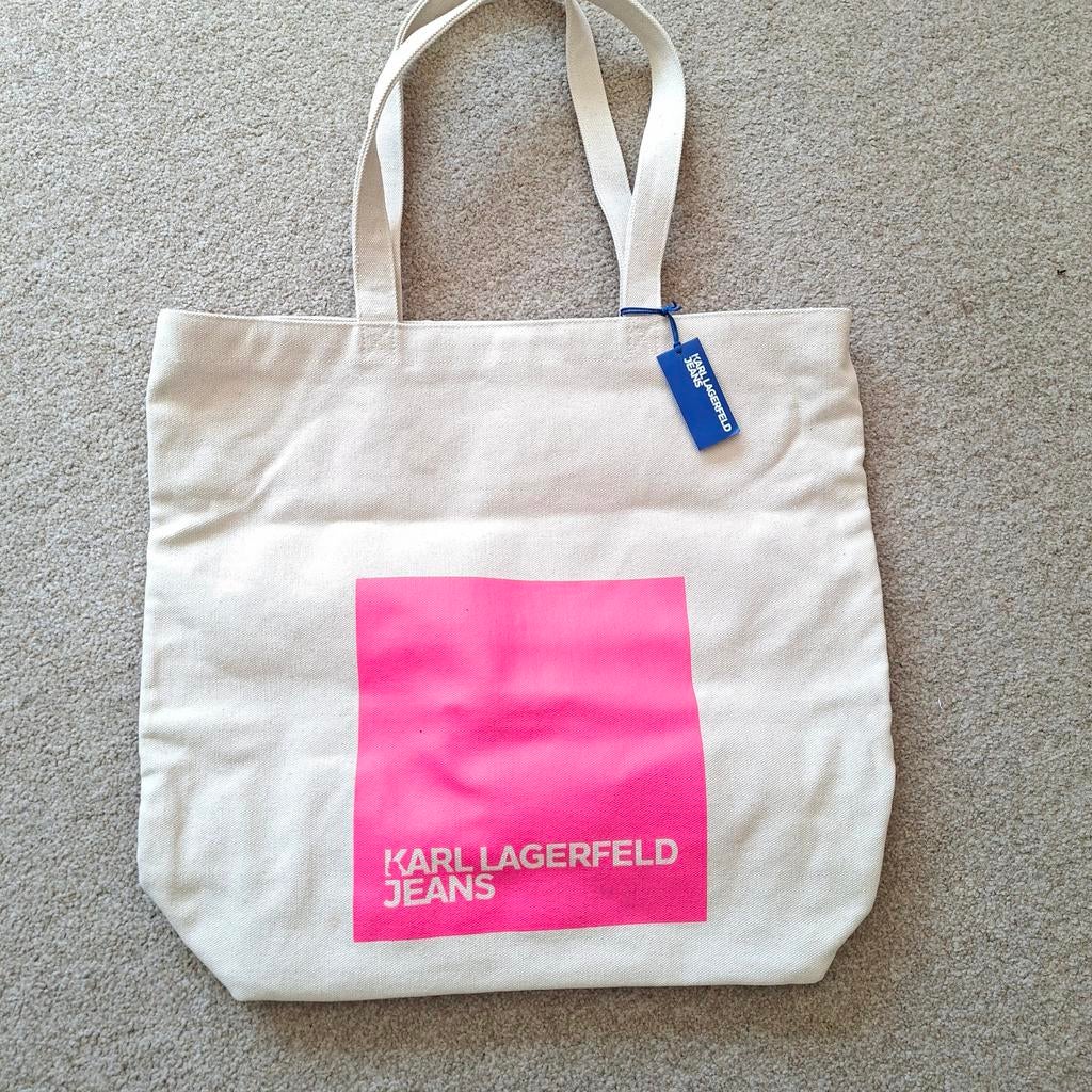 Karl Lagerfeld , grote tas, Sieraden, Tassen en Uiterlijk, Tassen | Damestassen, Ophalen of Verzenden, Nieuw, Shopper