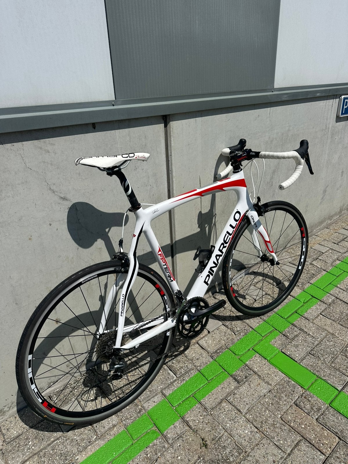 Pinarello FP Team 2x10 Shimano, Aluminium, Zo goed als nieuw, 15 tot 20 versnellingen, 57 tot 61 cm
