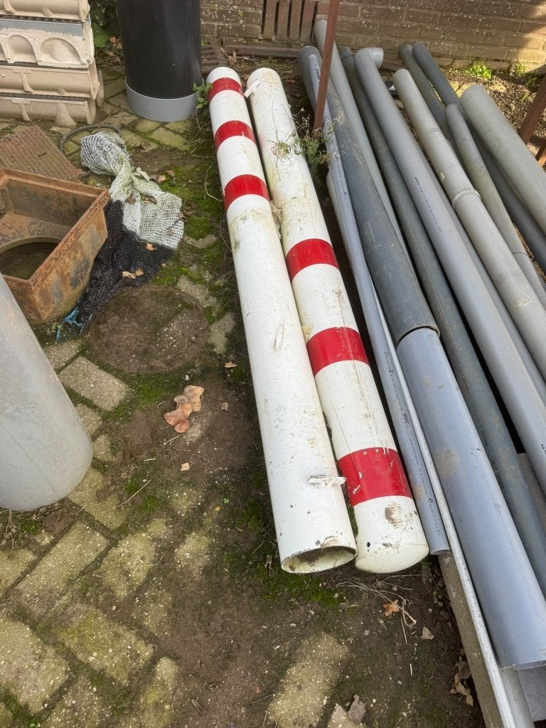 Rampaal, Ophalen, Gebruikt, 180 tot 250 cm, Palen