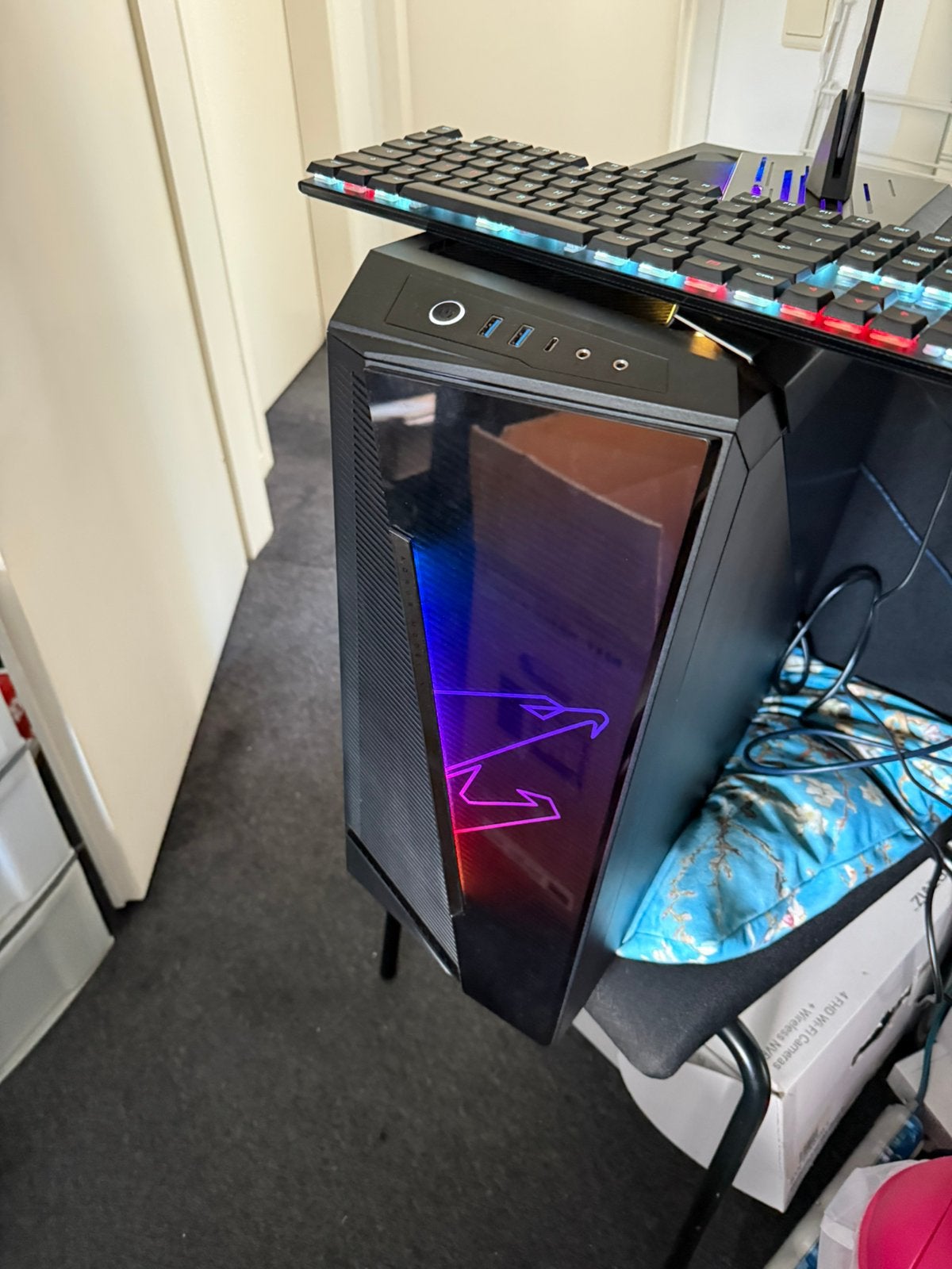 Aorus gigabyte Model X AMXI9N8A-2171, 64 GB of meer, Ophalen of Verzenden, Zo goed als nieuw, Gaming