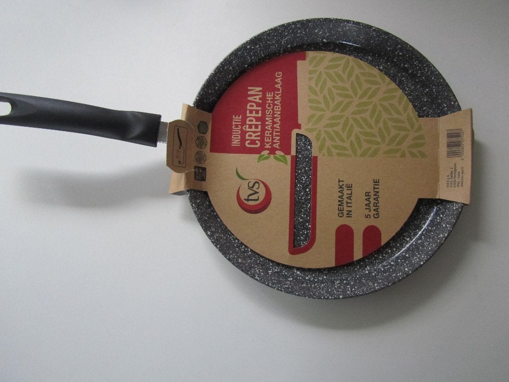 PANNENKOEKENPAN NIEUW 25 CM, Pannenkoekenpan, Nieuw, Ophalen of Verzenden, Rvs